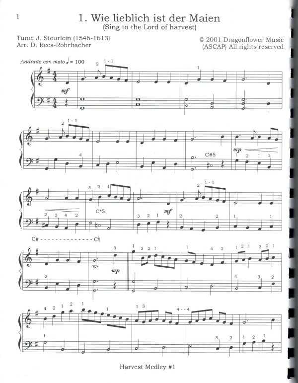 The Liturgical Harp Rees-Rohrbacher D.