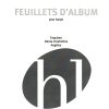 Feuillets D'Album Renie H.