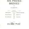 Six Pieces Breves Pour Harpe Second Suite Renie H.