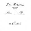 Six Pieces Pour Harpe 2nd Suite Renie H.