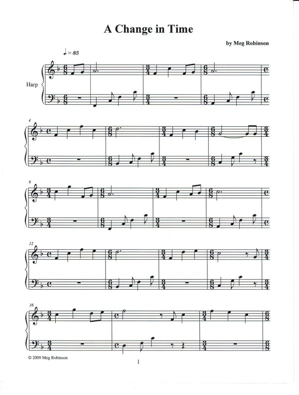 A Change In Time Robinson M.