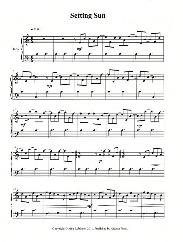Setting Sun Robinson M.