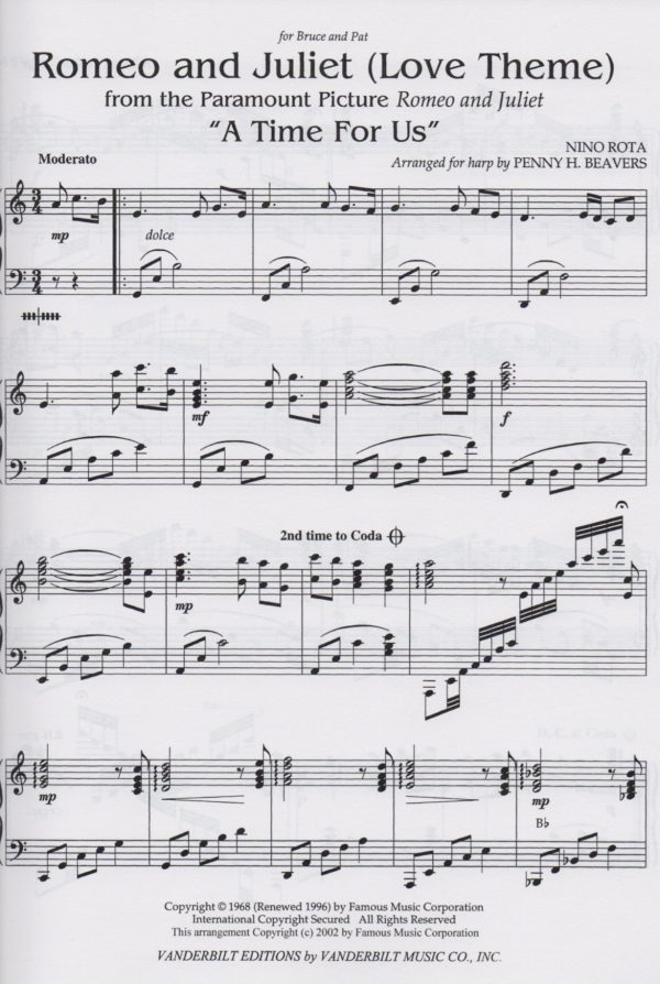 A Time For Us Rota N./ Howk Beavers P.