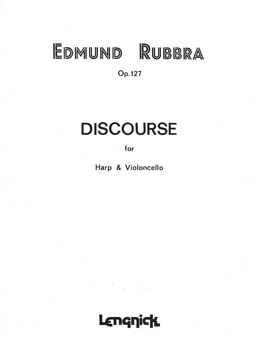 RUBBRA-Discourse- Discourse (Cello & Harp) Rubbra E.
