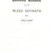 Pezzo Ostinato Op 102 For Solo Harp Rubbra E.