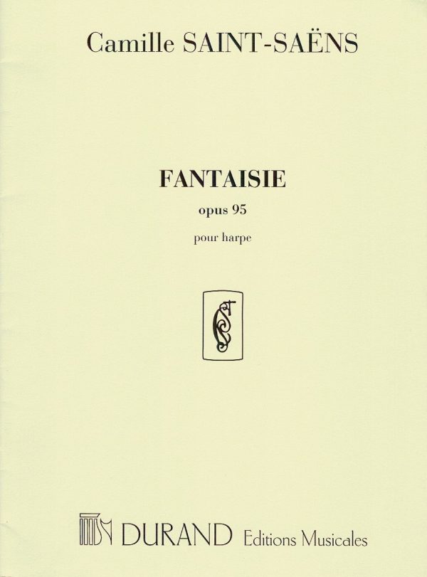 Fantaisie Opus 95 Pour Harpe Saint Saens C.