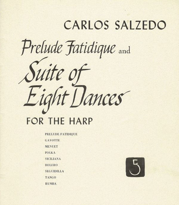 Prelude Fatidique And Suite Of Eight Dances Salzedo C.