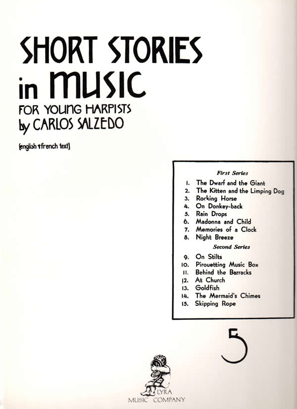 SALZEDO-Short-Stories-In-Music-First-Series-1 Short Stories In Music For Young Harpists Second Series Salzedo C.