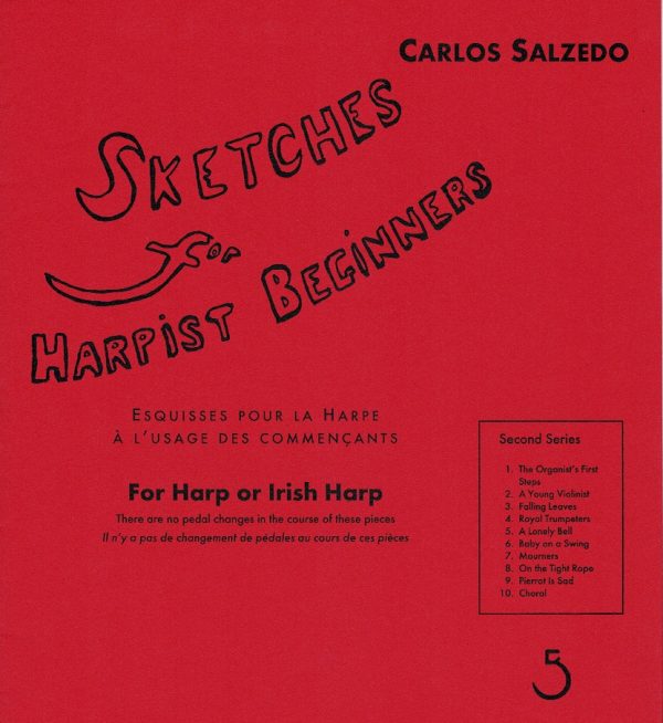 Sketches For Harpist Beginners Second Series Salzedo C.
