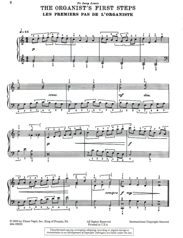 Sketches For Harpist Beginners Second Series Salzedo C.