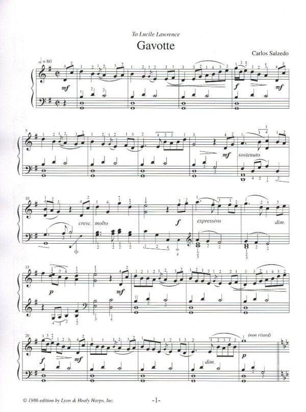 Suite Of Eight Dances Salzedo C.