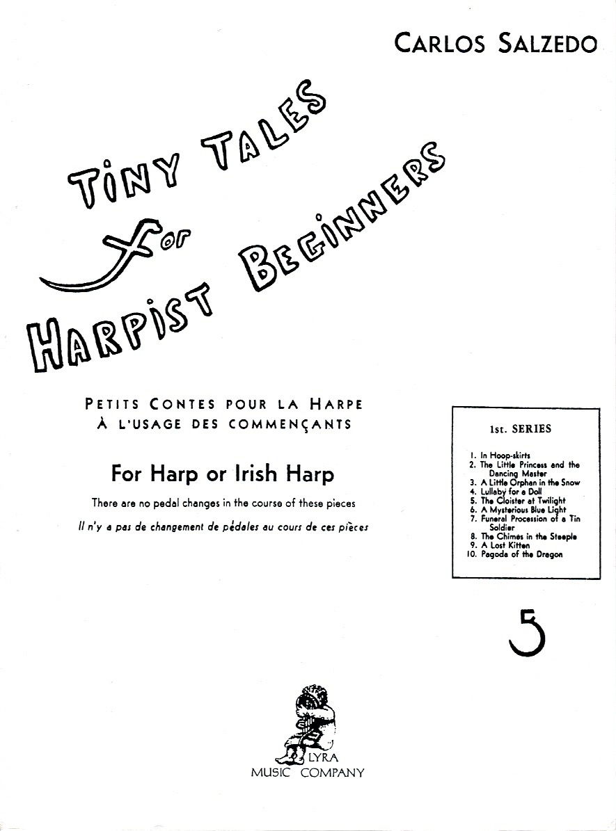 SALZEDO-Tiny-Tales-For-Harpist-Beginners-First-Series- Tiny Tales For Harpist Beginners First Series Salzedo C.