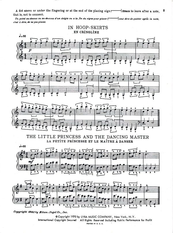 Tiny Tales For Harpist Beginners First Series Salzedo C.