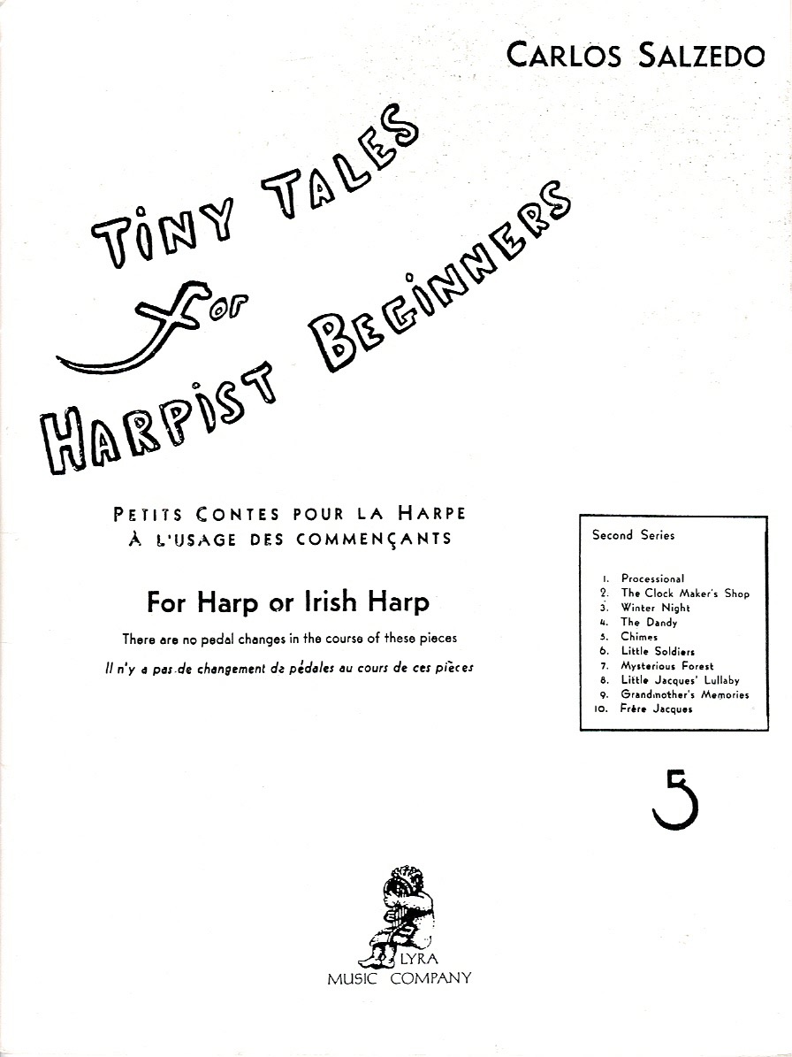 SALZEDO-Tiny-Tales-For-Harpist-Beginners-Second-Series- Tiny Tales For Harpist Beginners Second Series Salzedo C.