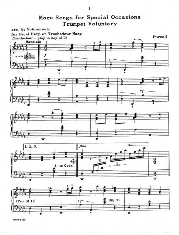 More Songs For Special Occasions Schlomovitz P.