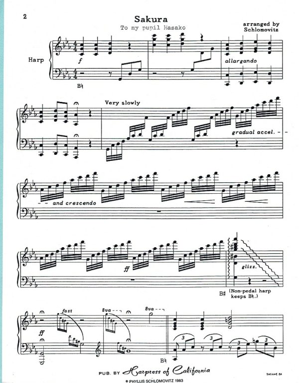 Variations On Sakura Schlomovitz P.