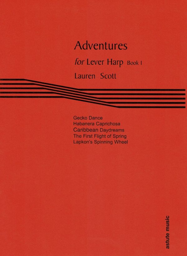 Adventures For Lever Harp Book 1 Scott L.