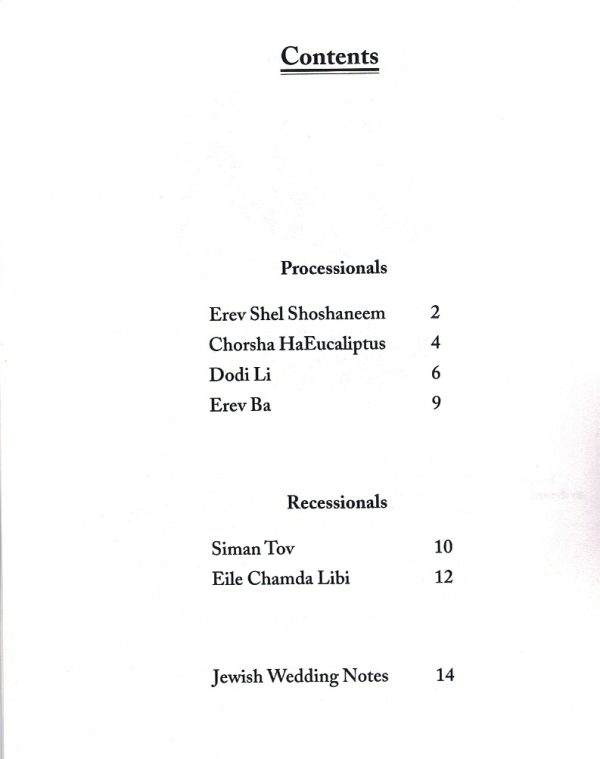 Jewish Wedding Music Staneslow S.