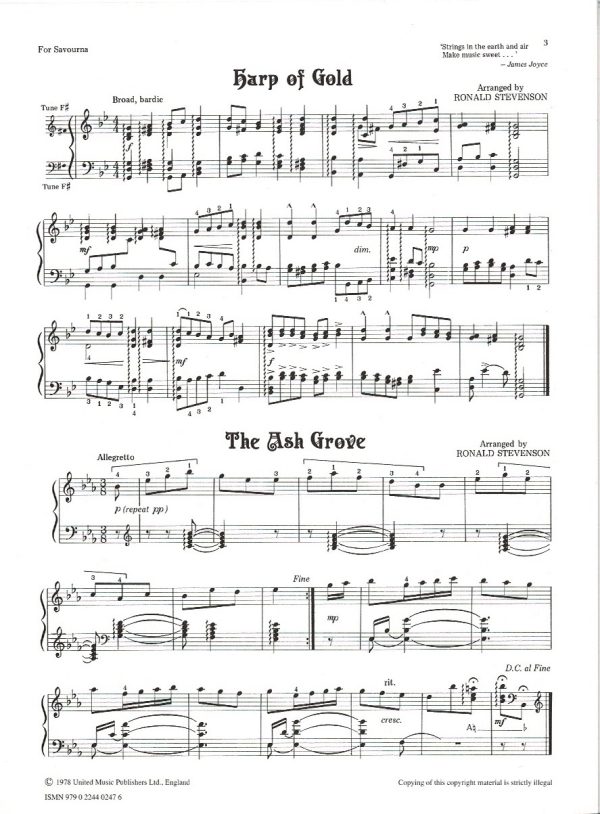 Sounding Strings Stevenson R.