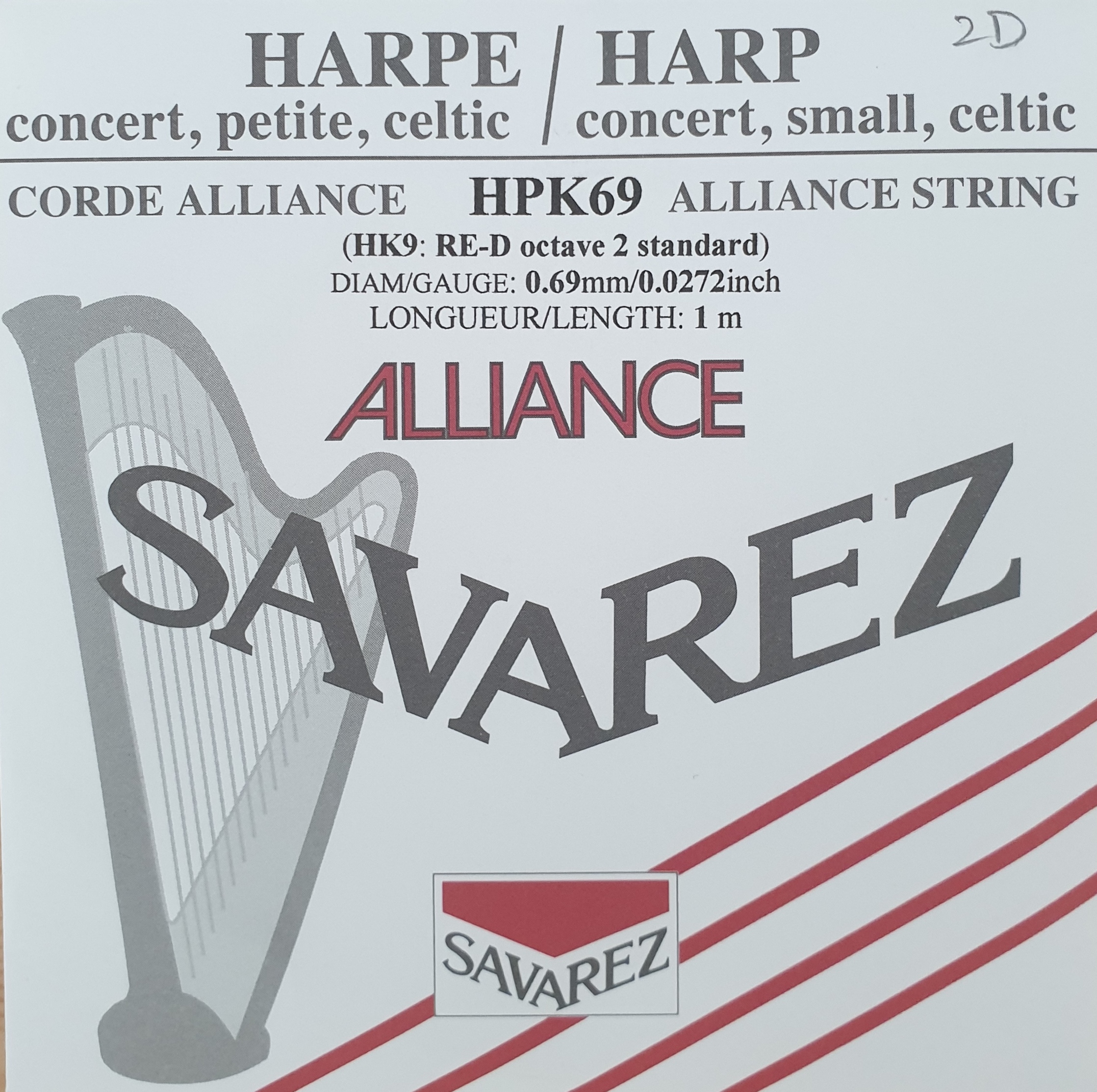 Savarez-Pedal-2D- SAVAREZ Alliance KF Pedal 2D