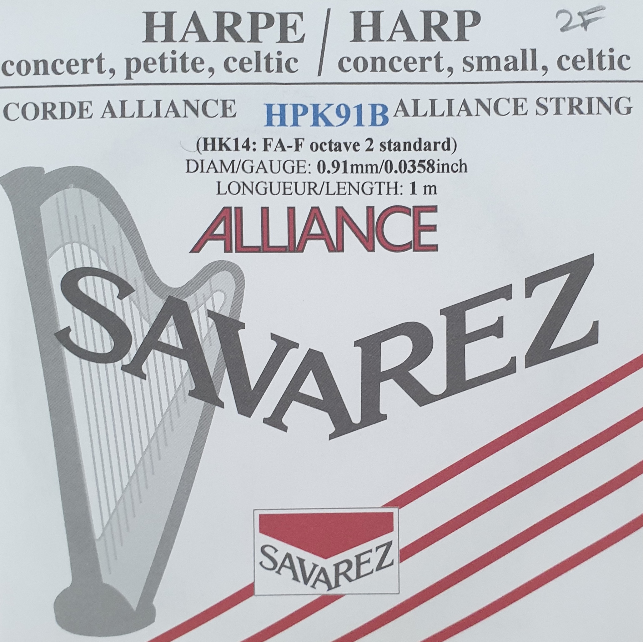 Savarez-Pedal-2F SAVAREZ Alliance KF Pedal 2F