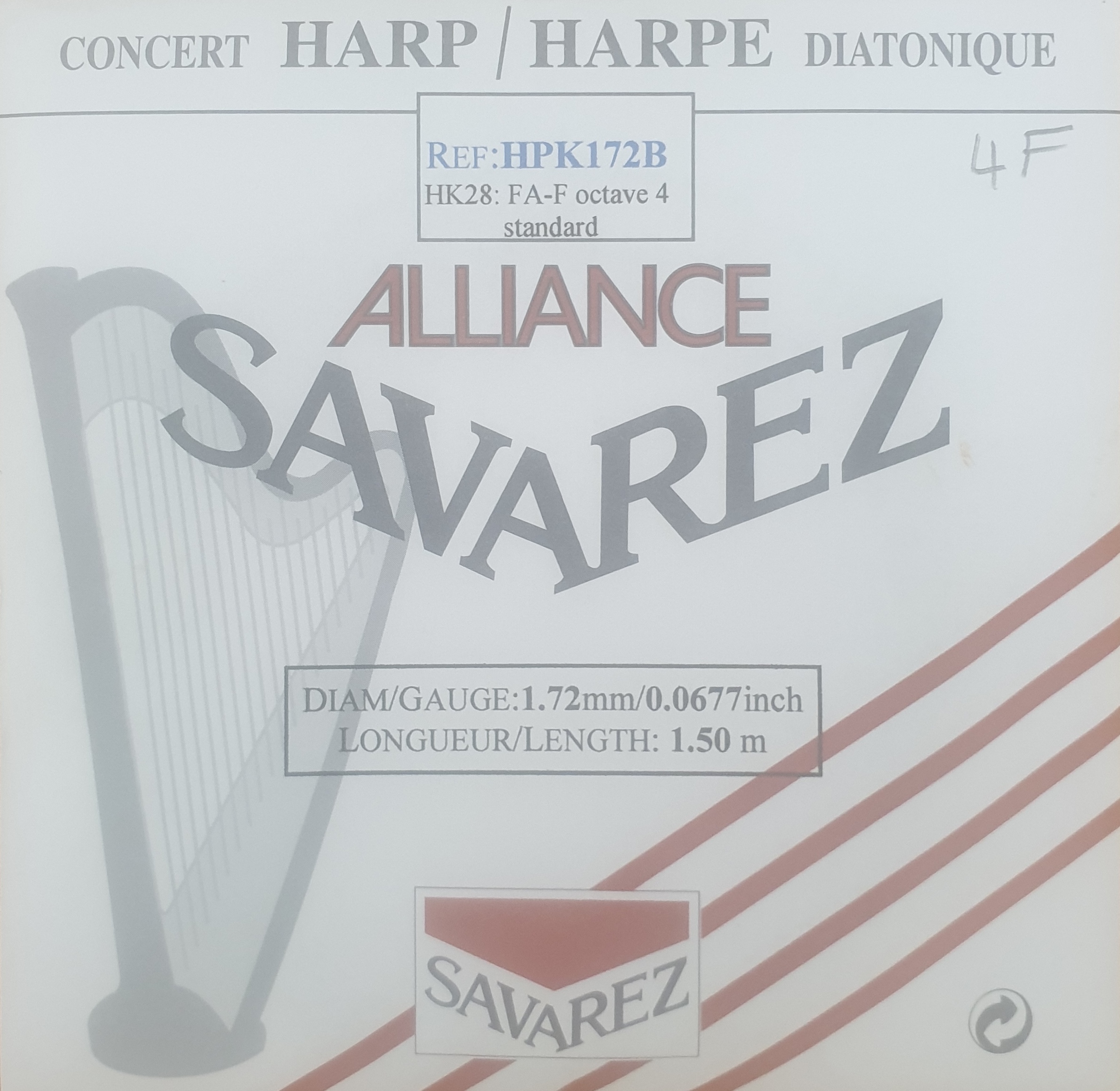 Savarez-Pedal-4f SAVAREZ Alliance KF Pedal 4F