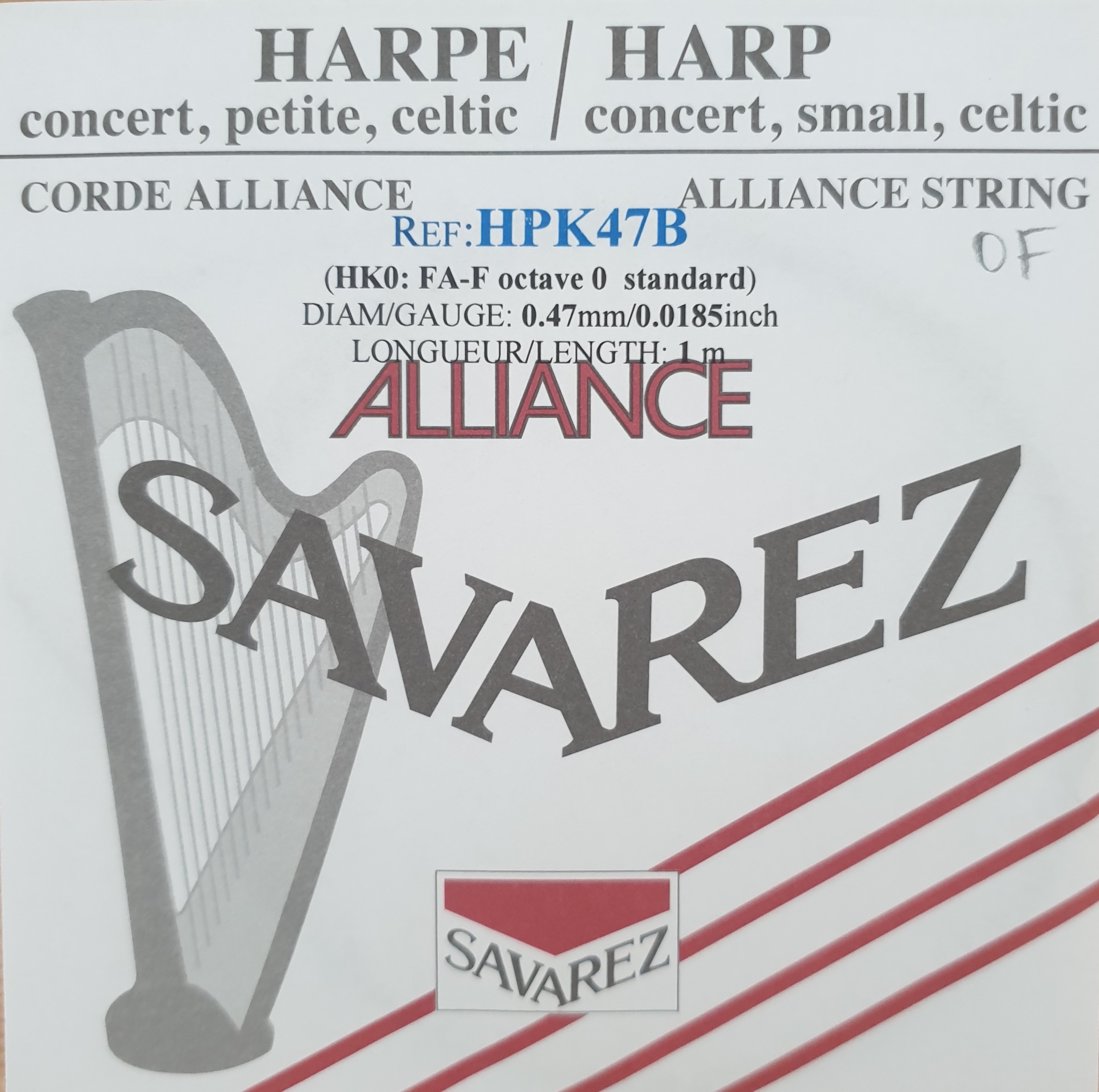 Savarez-pedal-0F SAVAREZ Alliance KF Pedal 0F