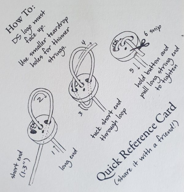 String Buttons- The Harper's Not