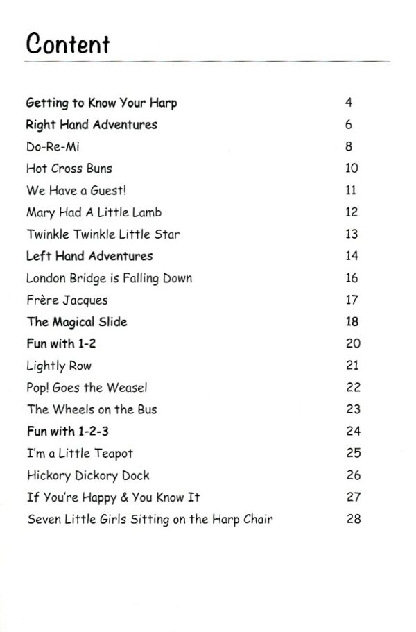 Alakazam! I Love Harp Harping Fun 1 Tan K.