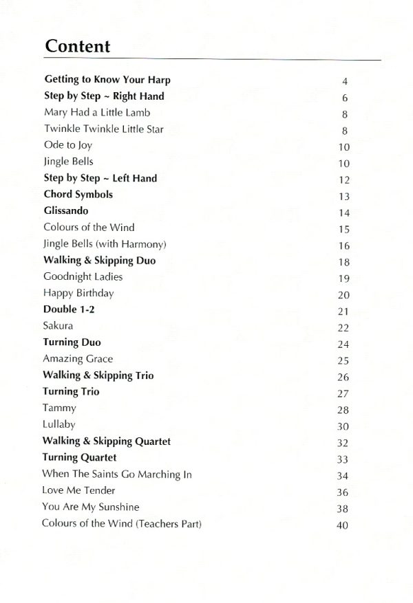 Let The Harps Sound Book 1 Tan K.