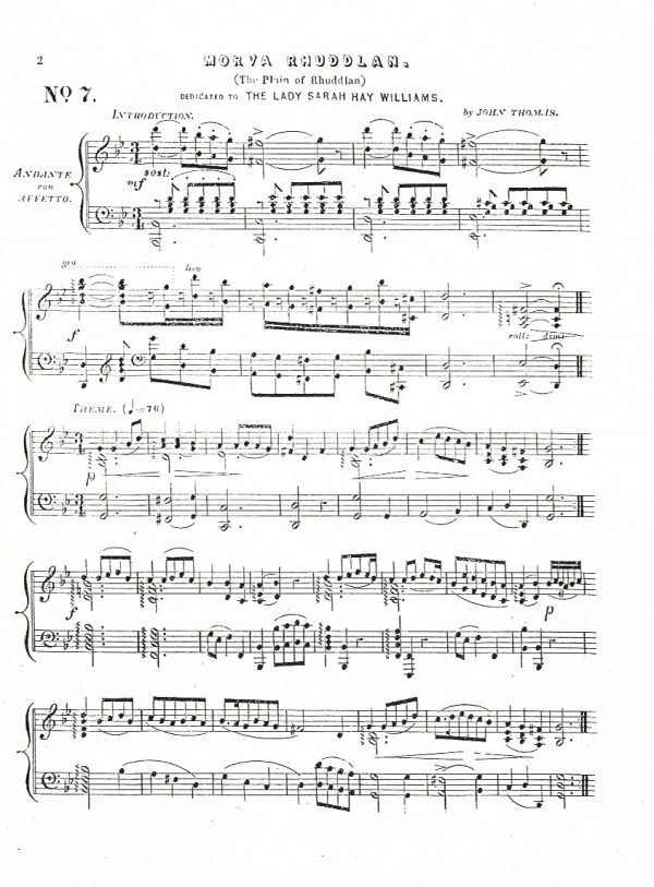 Morva Rhuddlan (The Plain Of Rhuddlan) Thomas J.