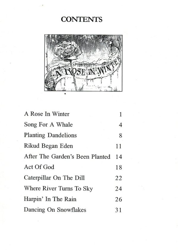 A Rose In Winter Original Harp Music Thormahlen S.