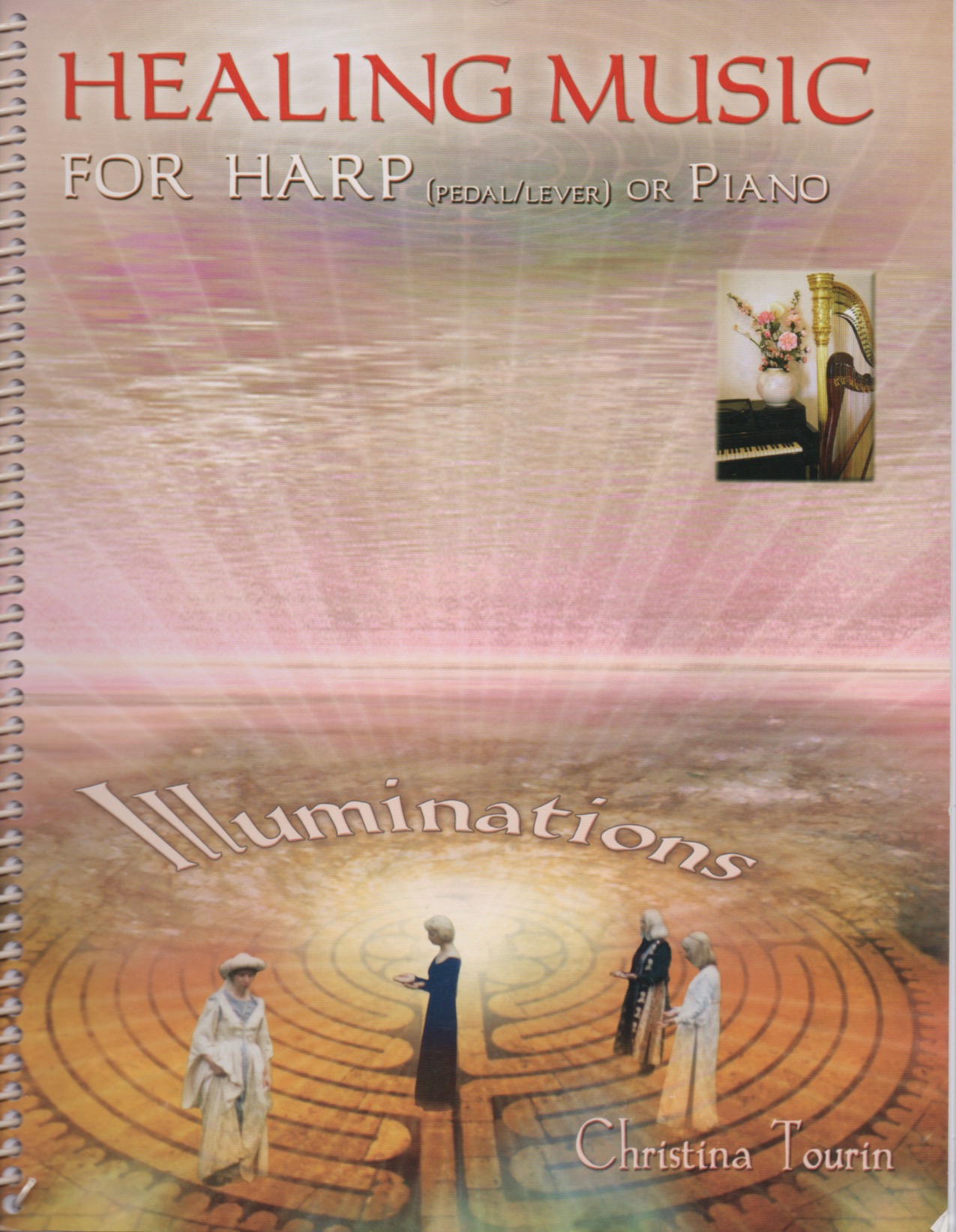 TOURIN-Healing-Music-For-Harp-Illuminations- Healing Music For Harp Illuminations Tourin C.