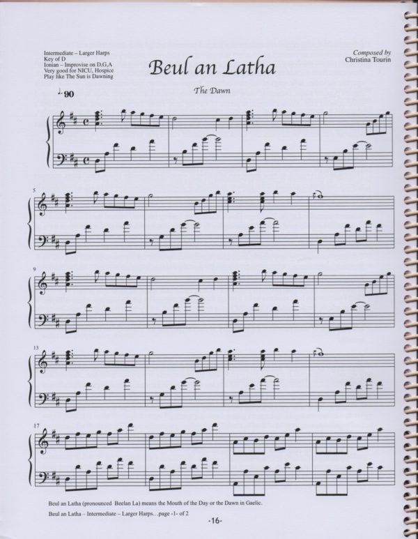 Healing Music For Harp Illuminations Tourin C.