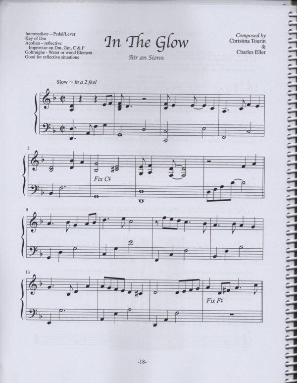 Healing Music For Harp Iona Inspirations Volume 2 Tourin C.