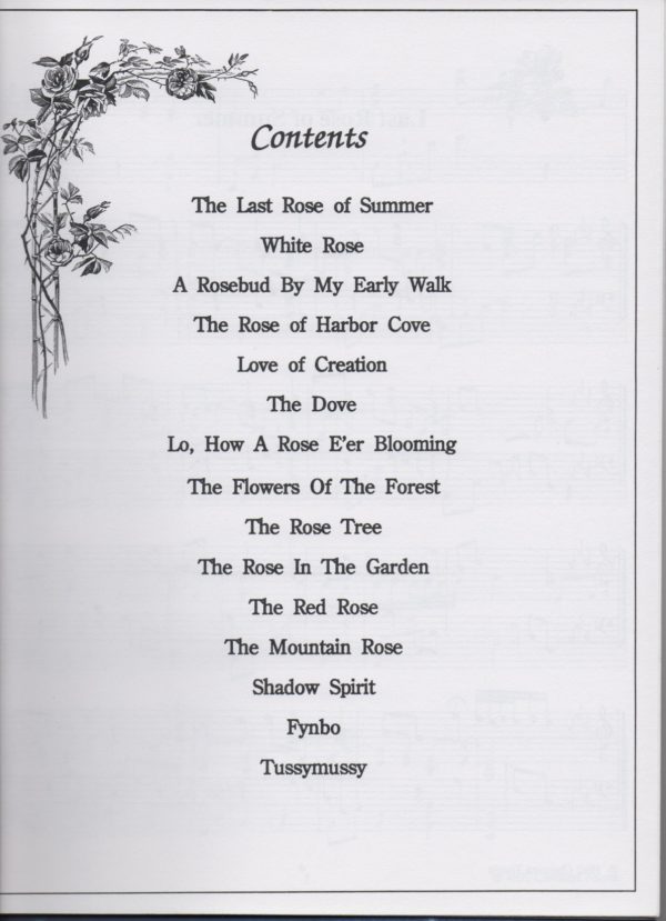 White Rose Harp Music Tourin C.