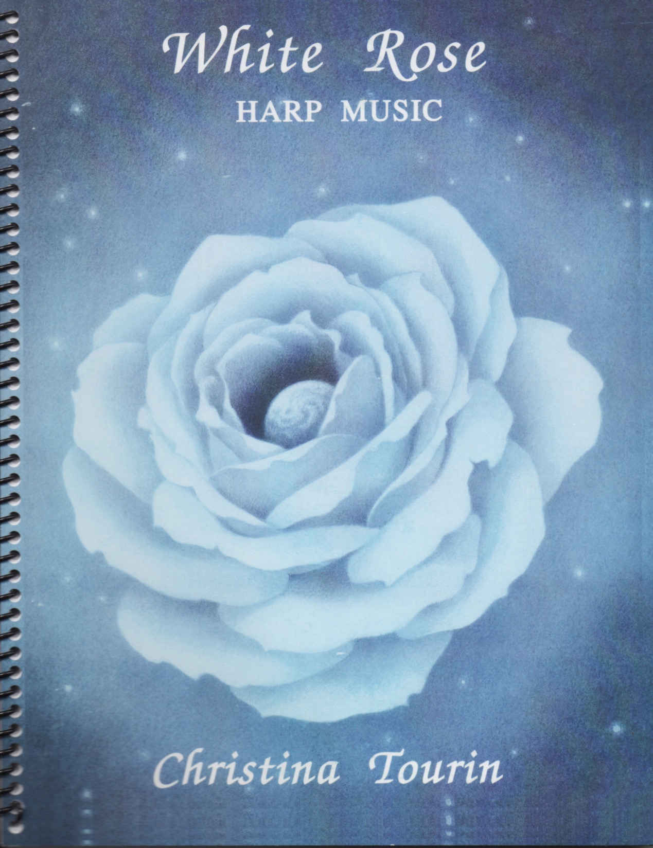 TOURIN-White-Rose White Rose Harp Music Tourin C.