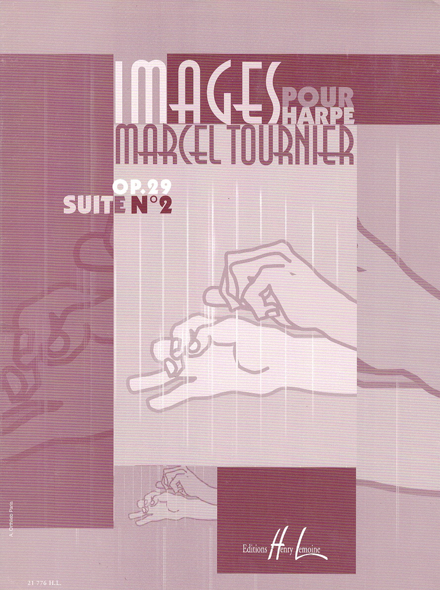 TOURNIER-Images-Pour-Harpe-Op-29-Suite-No-2 Images Pour Harpe Op 29 Suite No 2 Tournier M.