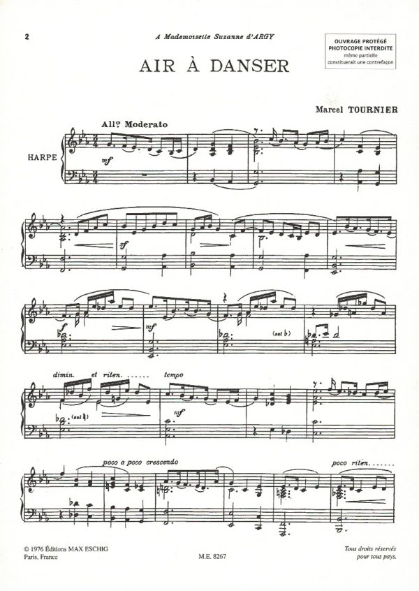 Air A Danser Tournier M.