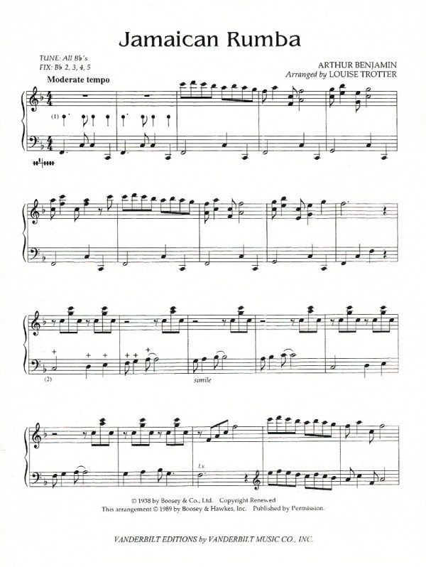 Jamaican Rumba Benjamin A./Trotter L.