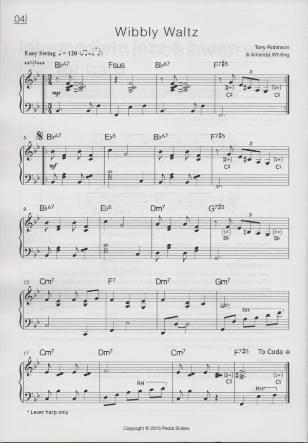 Intermediate Jazz & Blues For Harp Whiting A./Robinson T.