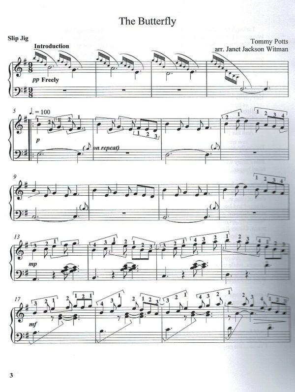 Wild Mountain Thyme (Harp Solo, Harp Duet, Voice & Harp) Witman J.