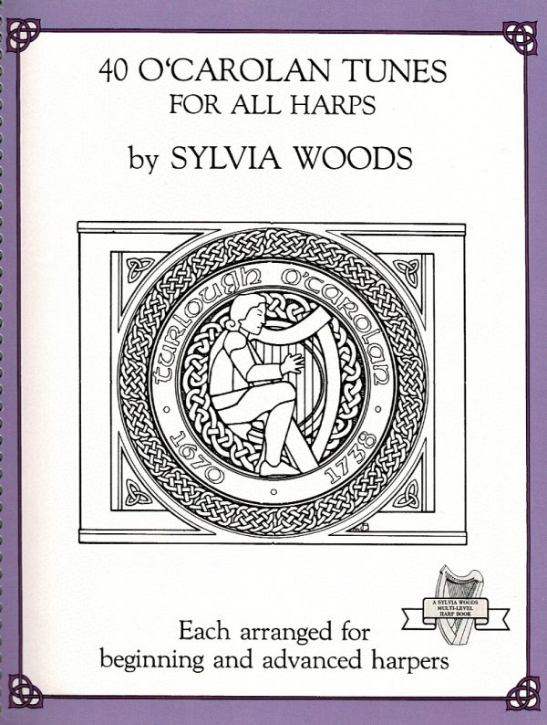 40 O'Carolan Tunes For All Harps Woods S.