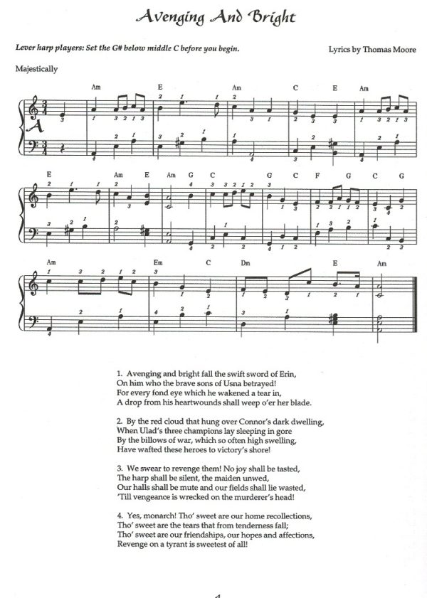 50 Irish Melodies For All Harps Woods S.