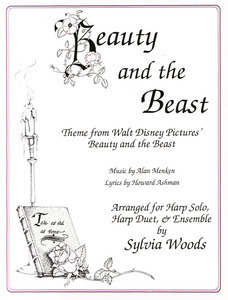 WOODS-Beauty-And-The-Beast Beauty And The Beast (Harp Solo, Harp Duet, Harp Ensemble) Menken A./Ashman H./Woods S.