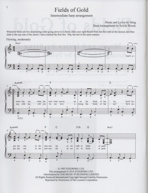 Fields Of Gold Sting/Woods S.