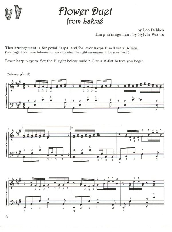 Flower Duet From Lakme Delibes L./Woods S.