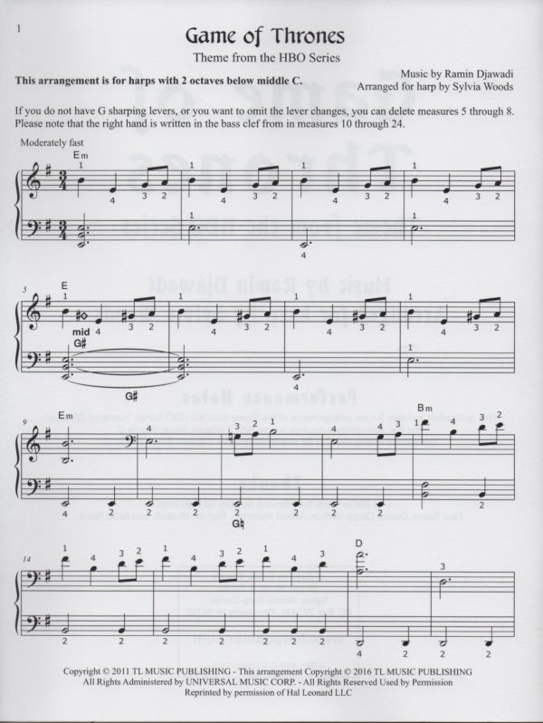 Game Of Thrones Djawadi R./Woods S.