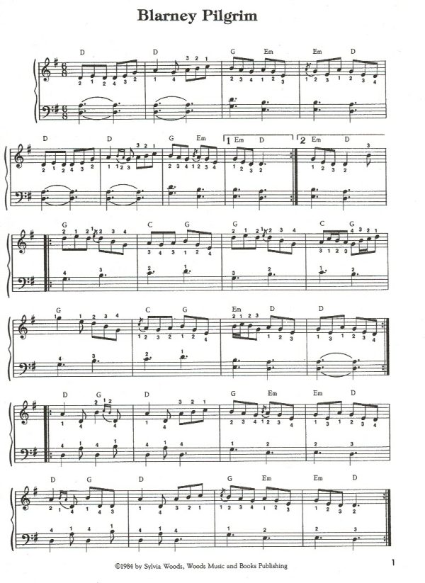 Irish Dance Tunes For All Harps Woods S.