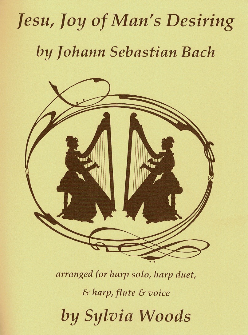 WOODS-Jesu-Joy Jesu, Joy Of Man's Desiring (Harp Solo, Harp Duet, Voice Flute & Harp) Bach J./Woods S.